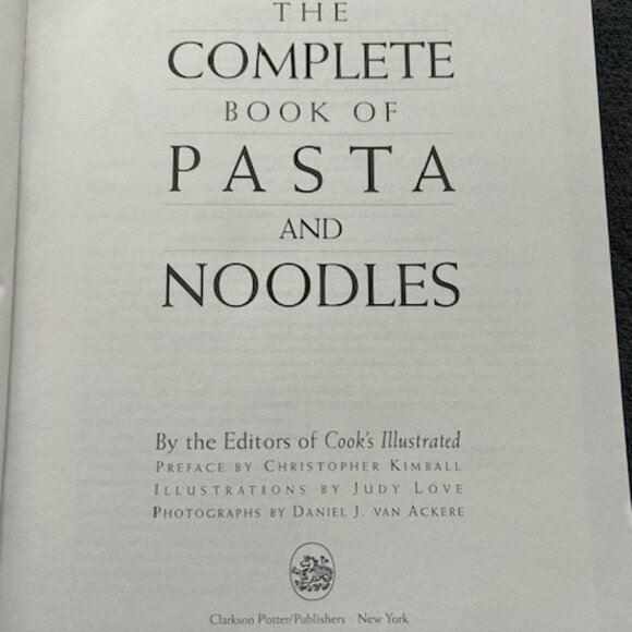 The Complete Book of Pasta and Noodles - Picture 2 of 5